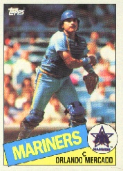 1985 Topps Baseball Cards      058      Orlando Mercado